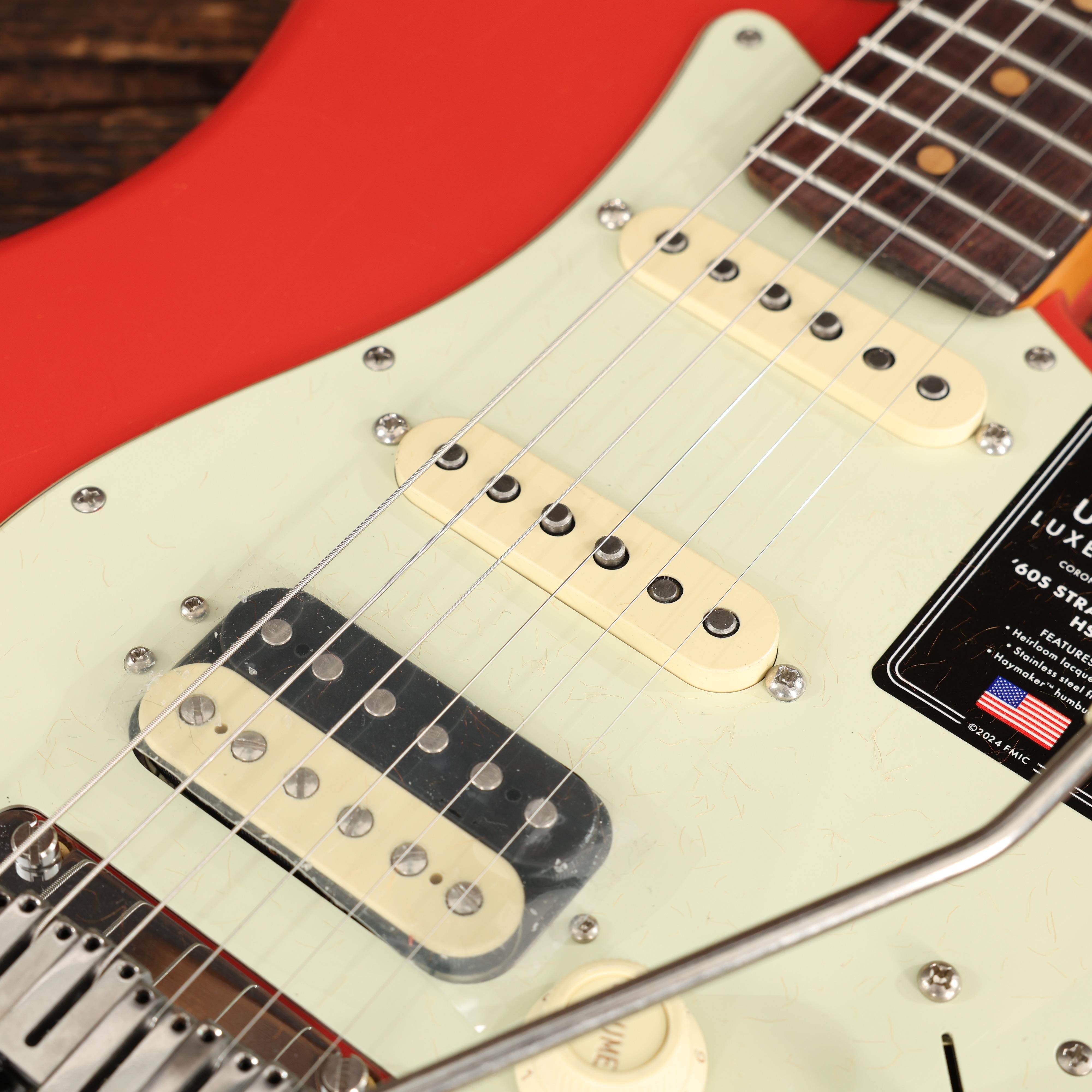 Fender American Ultra Luxe Vintage '60s Stratocaster HSS in Fiesta